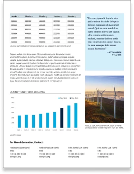 Back of a one-page factsheet.