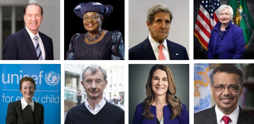 Featured speakers at the 2021 Spring Meetings' World Bank Group events
