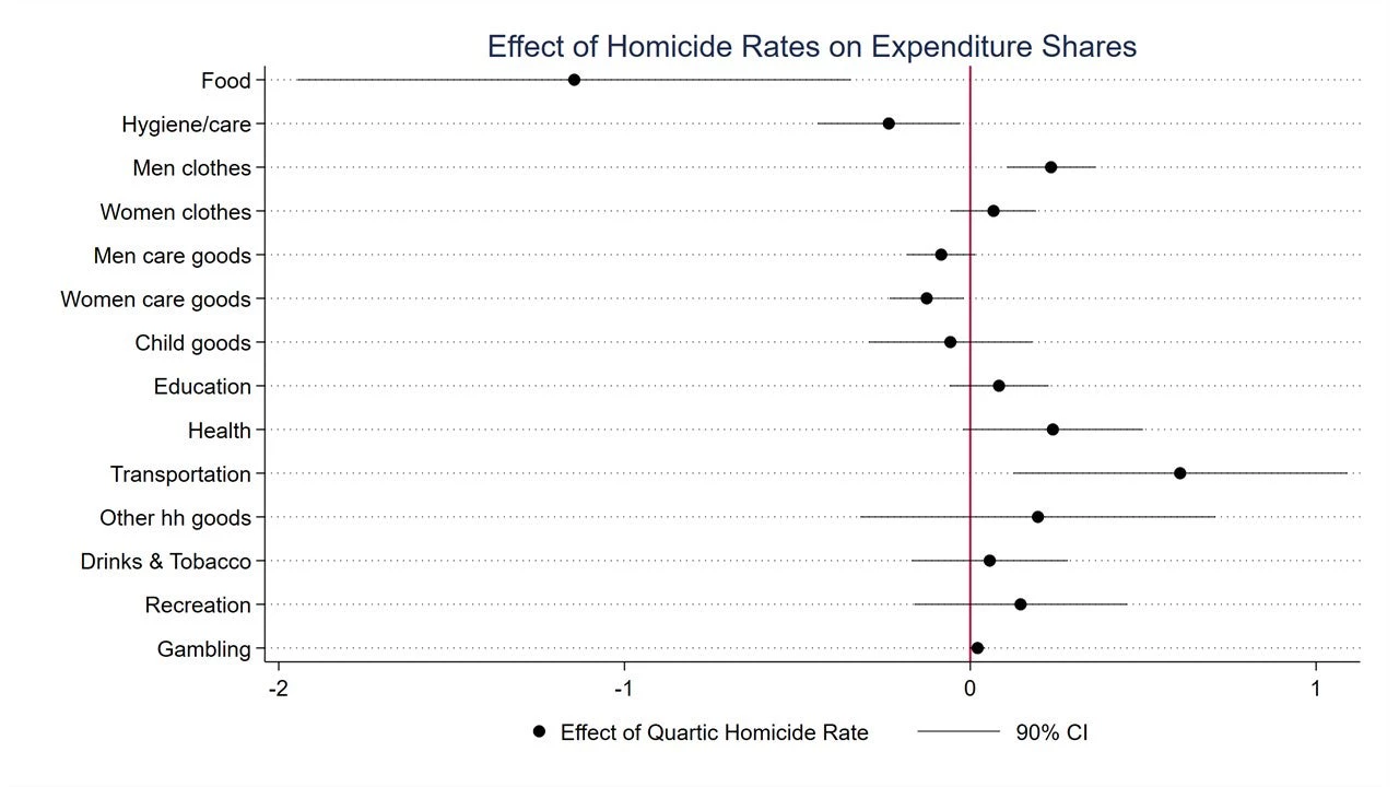 Expenditures in Mexico