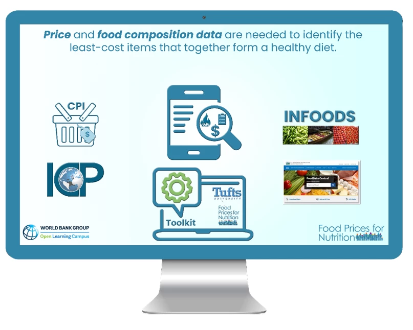Food Prices for Nutrition online course figure