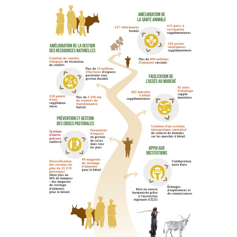 Renforcer le pastoralisme au Sahel et en Afrique de l’Ouest : perspectives après une décennie de progrès 