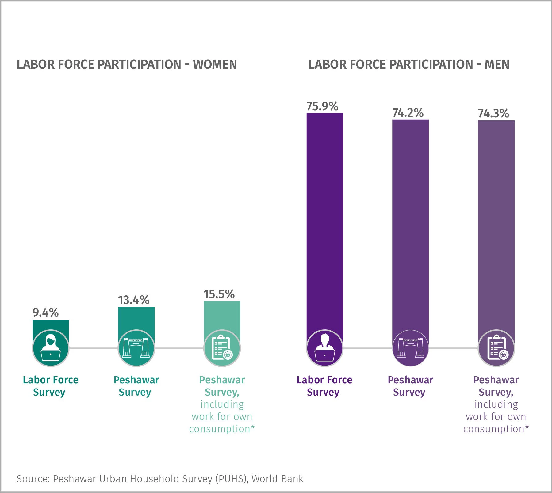 Findings from Peshawar Urban Household Survey (PUHS), World Bank