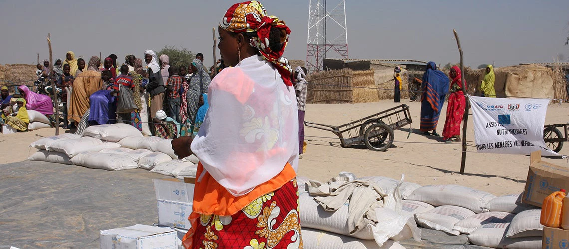 World Food Programme's food distribution. | Flickr Creative Commons, ©EC/ECHO/Anouk Delafortrie