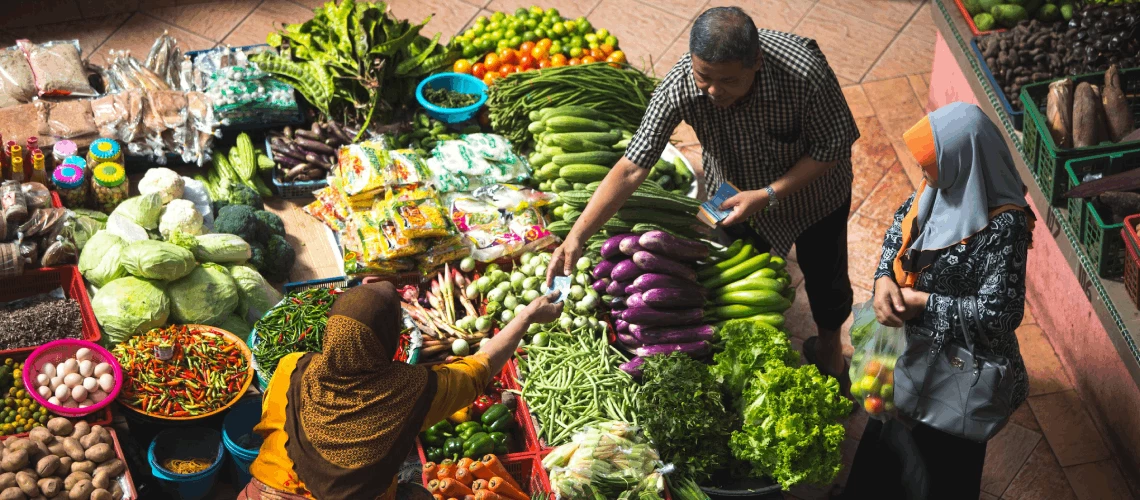 Market in Malaysia