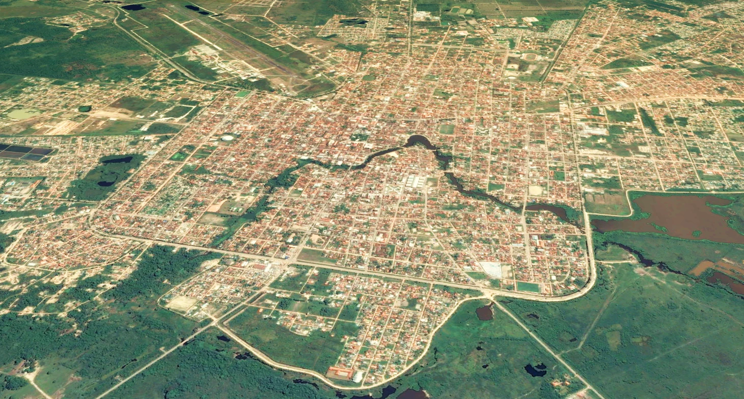 Foto aérea de Trinidad, Bolivia. / Banco Mundial.