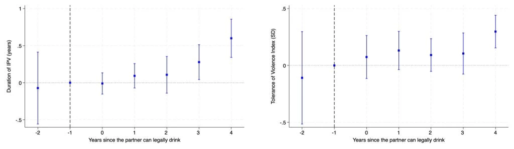 Figure 2: Long-Term Effects of IPV on Tolerance