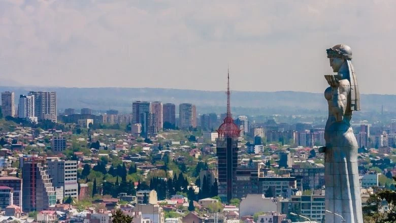 Mother of Qartli overlooking Tbilisi