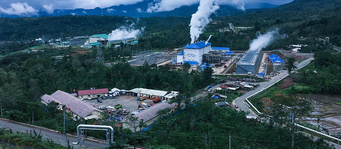 Ulubelu geothermal power plant, Indonesia. Photo: Muchsin Chasani Abdul Qadir/World Bank