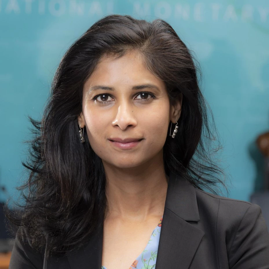 Gita Gopinath, First Deputy Managing Director, IMF