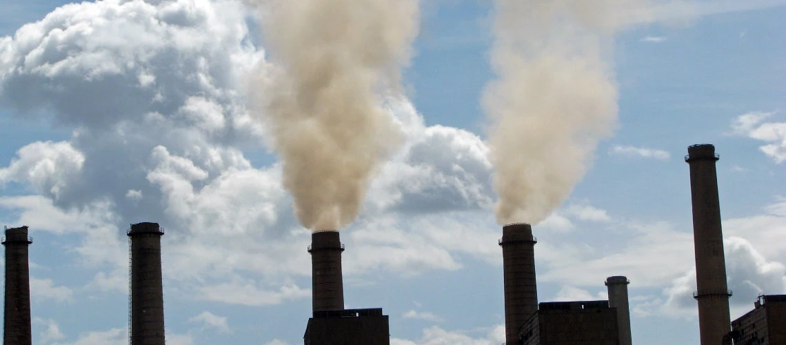 An old coal-fired power plant has been dumping vast quantities of ash out in the open for many years. Photo: Lundrim Aliu / World Bank