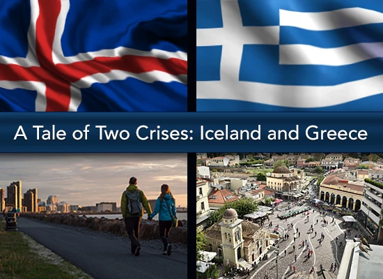 A Tale of Two Crises: Iceland and Greece