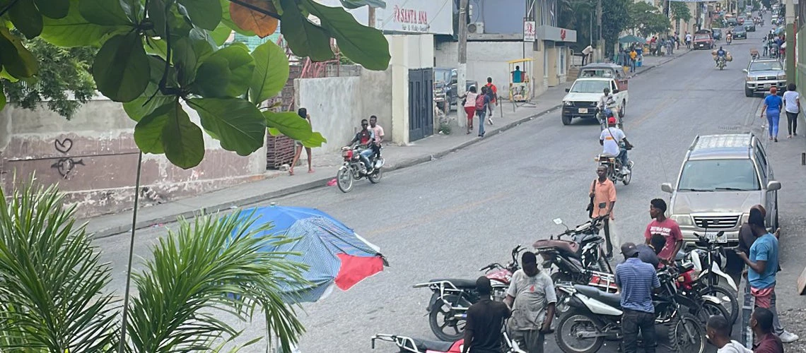 Haiti street scene
