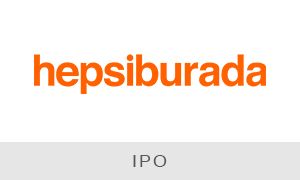 Logo of Hepsiburada company. Link to the Hepsiburada website.