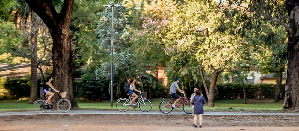 Ciclistas en la ciudad de Buenos Aires, Argentina