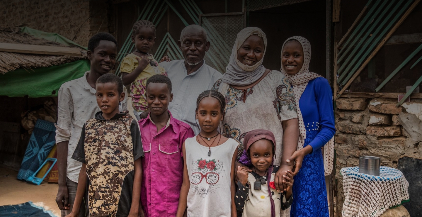family in Western/Central Africa