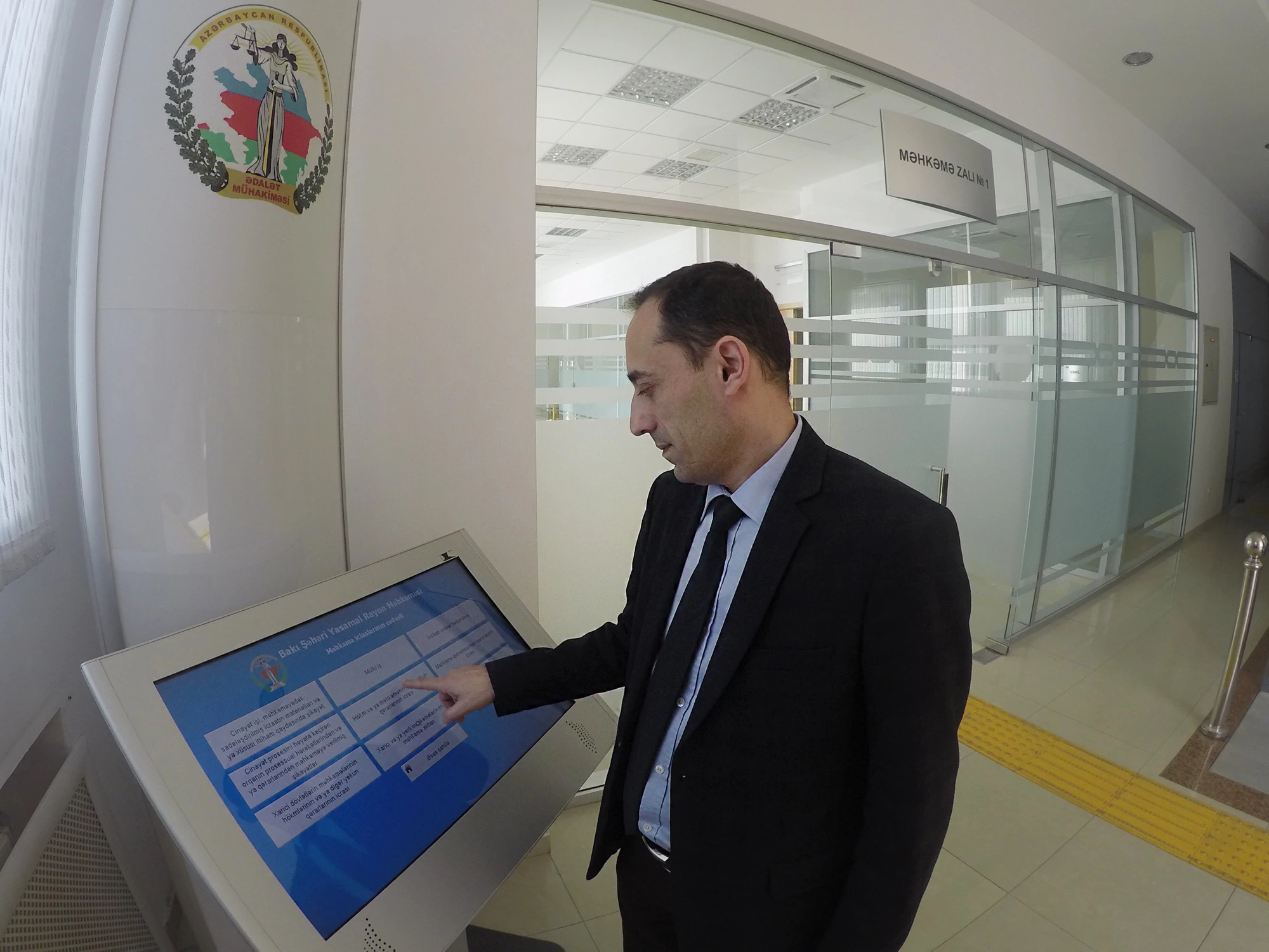 e-Kiosks at courts offer user-friendly information systems to clients