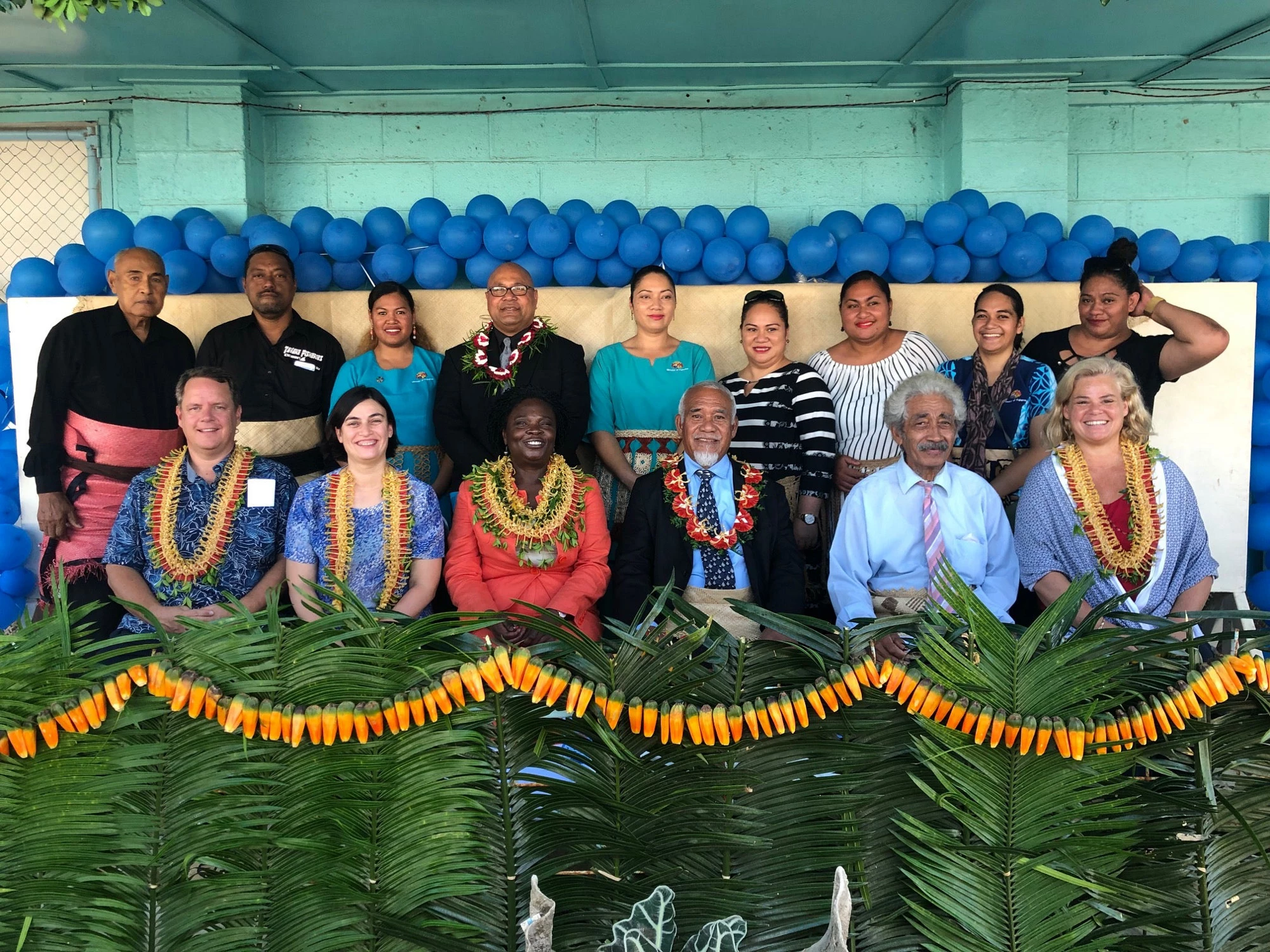 East Asia Pacific VP Victoria Kwakwa meets with Tongan leaders - July 2019.