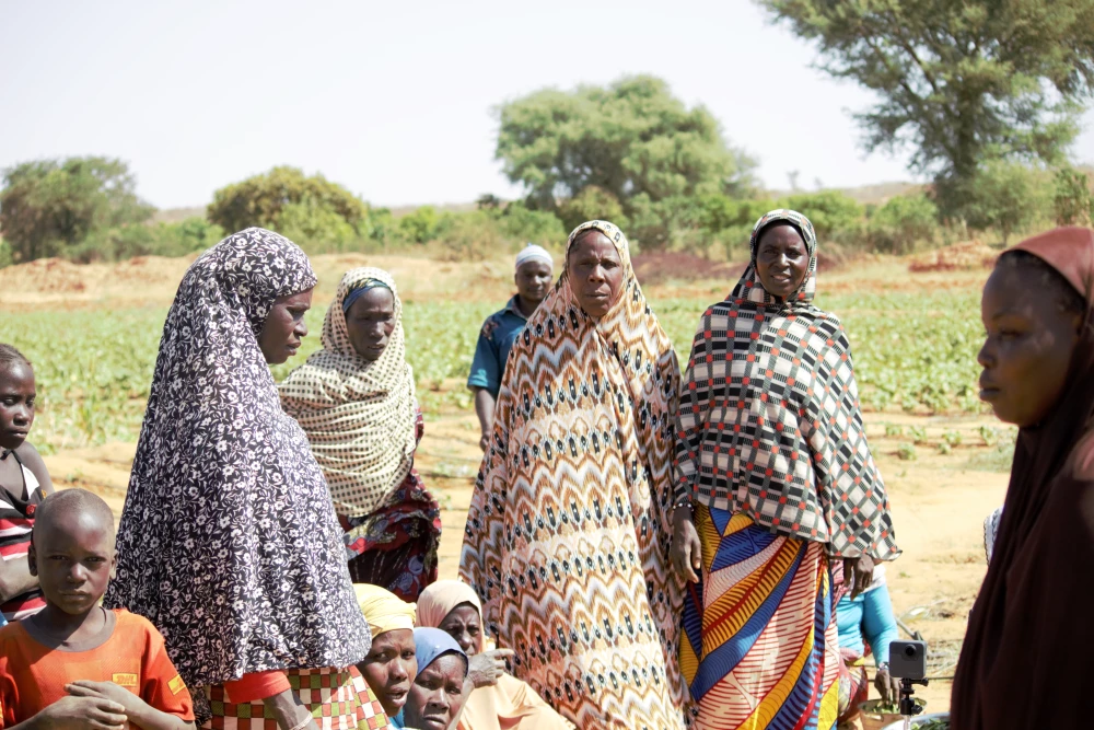 Beneficiaries of the Niger Irrigation Program (NIP). Photo: Liudmila Pestun / IFC