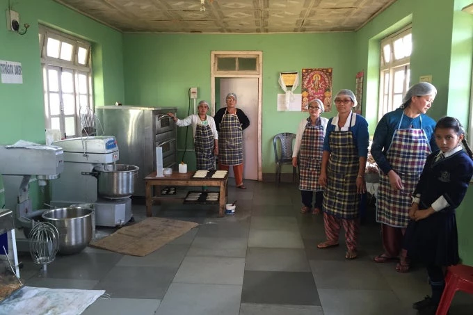 Tucked away on one of South Sikkim?s many serene hilltops, stands the eggless Tatagatha Bakery, funded under a microfinance program and run by local village women.