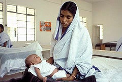 An Indian mother with her newborn
