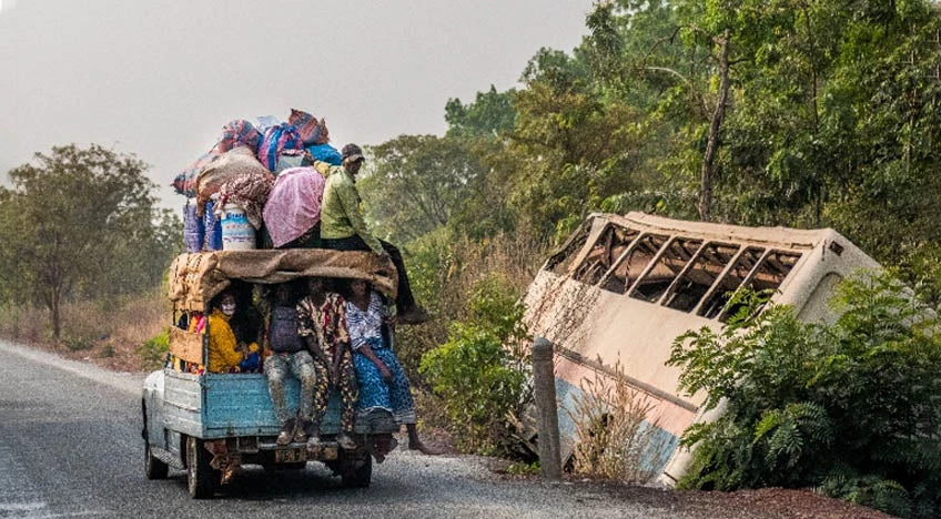 Image of internally displaced people in Burkina Faso