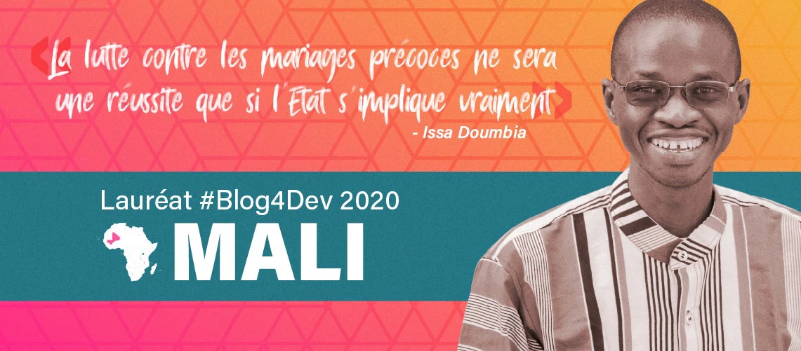 Issa Doumbia, lauréat du concours Blog4Dev au Mali