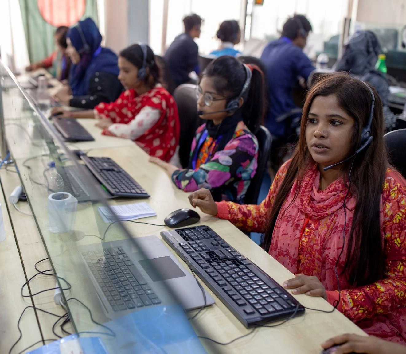 Every year 2 million youth enter the labor force in Bangladesh. For export growth and competitiveness, more investments are needed in education and skills training.