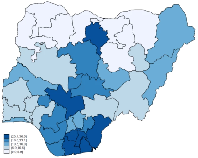 Panel A: State-level unemployment rate (percent)