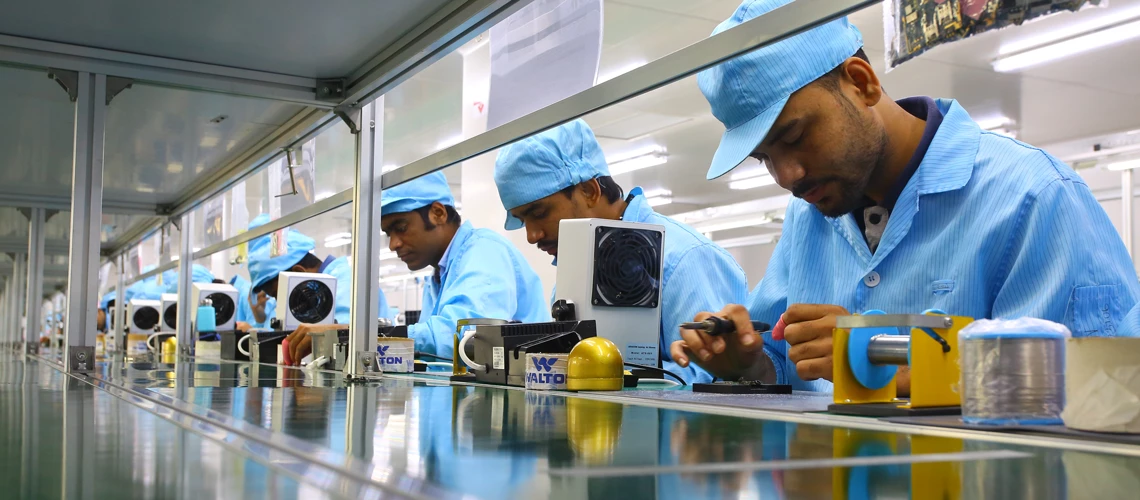 Mobile Phone manufacturing and production line