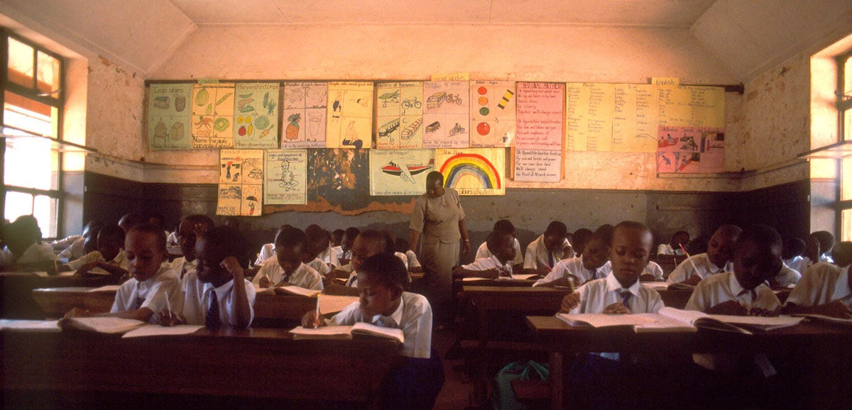 A Primary school in Uganda. Photo: Arne Hoel / World Bank