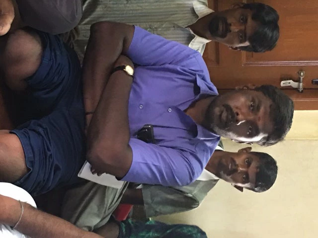 Mr. Kannan, a differently abled social entrepreneur