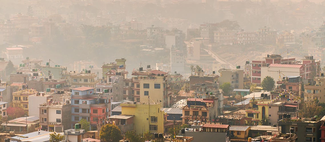 View of Kathmandu capital of Nepal. | © shutterstock.com