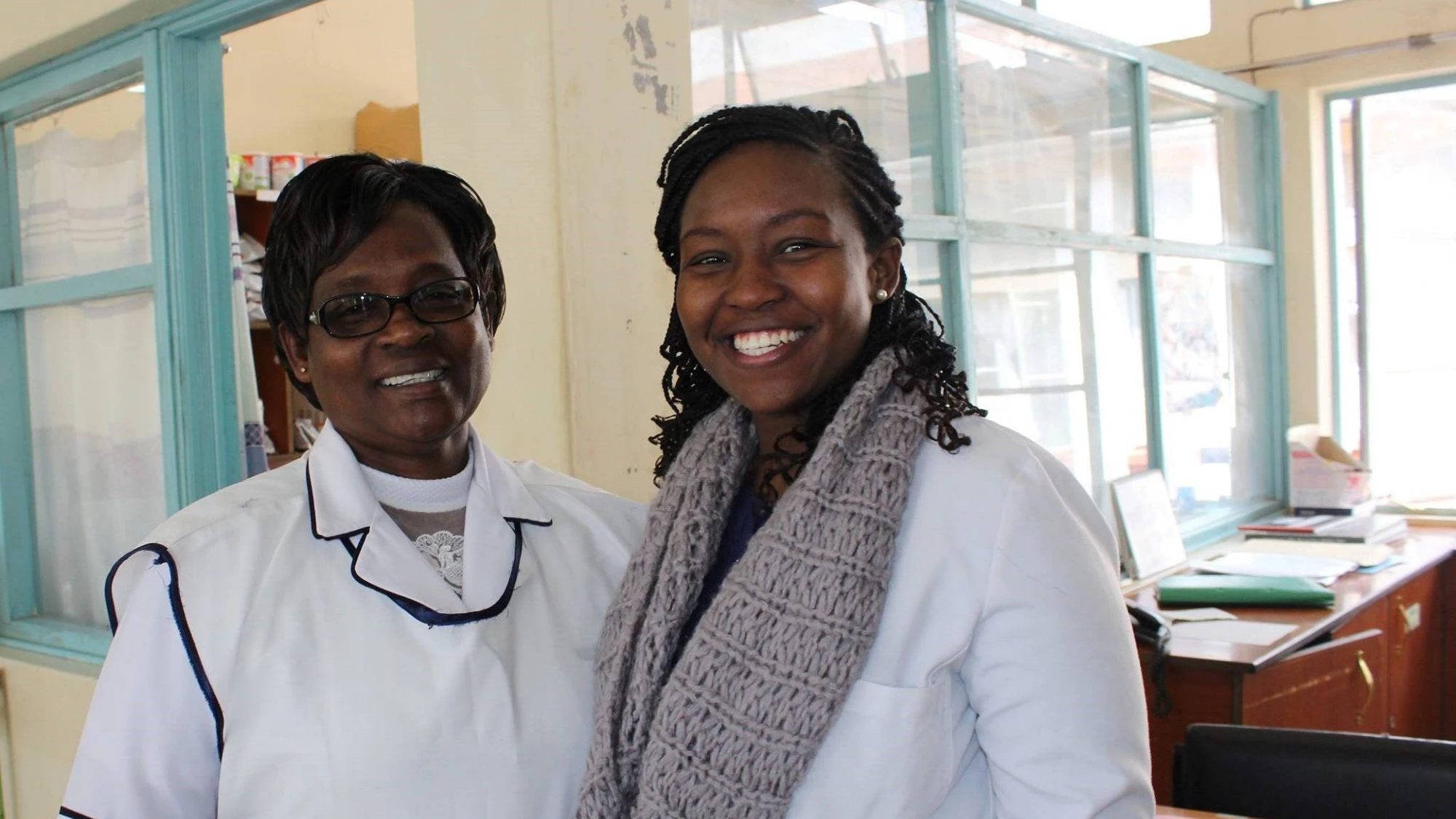 Health personnel at Machakos County Referral Hospital, Kenya. © Miriam Schneidman / World Bank