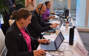 Social Media desk at the World Bank