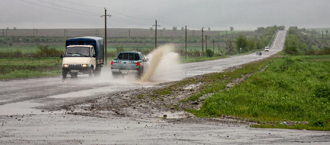 Road in Kazakhstan