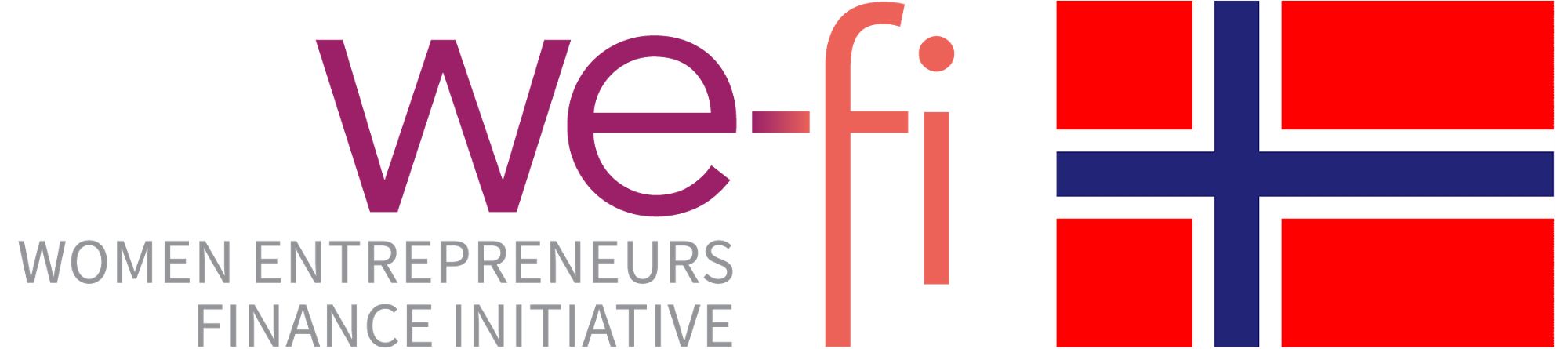 IFC We-Fi program logo and flag of Norway.