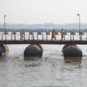 Pontoon Bridge on the Ganges