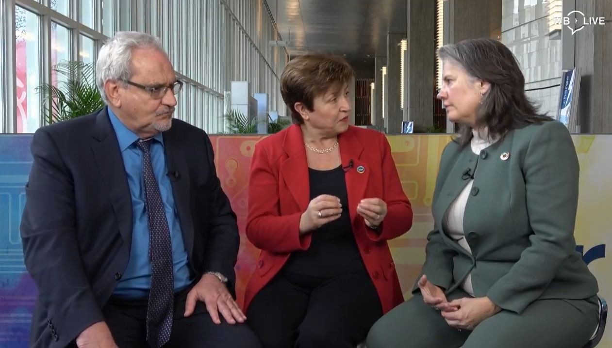 Spring Meetings 2018 Global Voices:  Interview w/ Kristalina Georgieva & Philippe H. Le Houerou