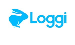 Logo of loggi company. Link to the loggi website.