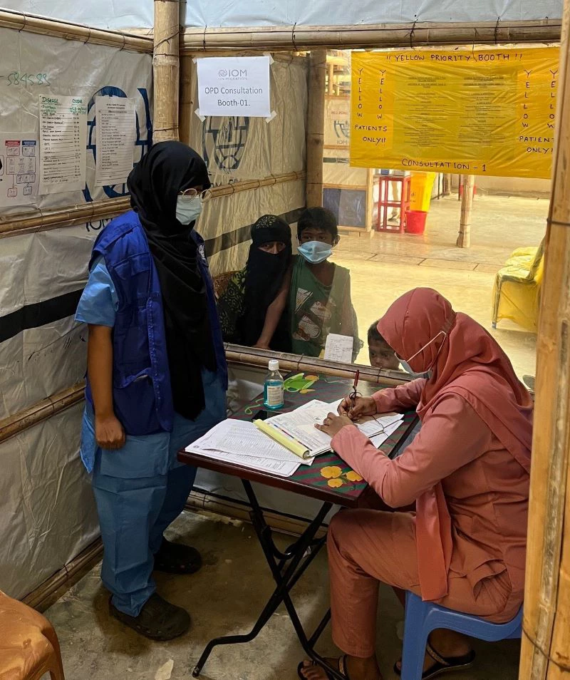 in-house laboratory serving the needs of COVID patients in Cox's Bazar