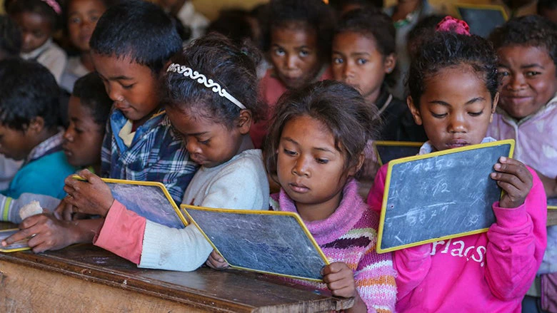 Primary school in Madagascar. Photo: © Mohammad Al-Arief/World Bank