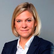 Magdalena Andersson Finansminister Finansdepartementet Statsråd