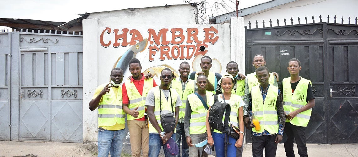 Local mappers in Congo form a Street View mapping team, along with geospatial experts from the non-profit, MindEarth.