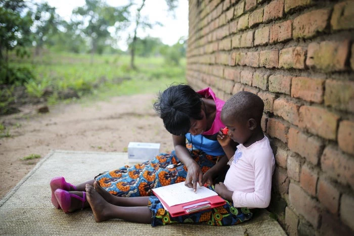 Écolier au Malawi.