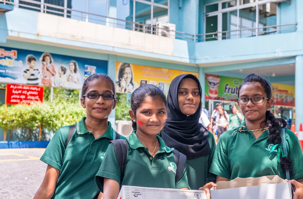 School students in Male, Maldives. Photo: pisaphotography / Shutterstock.com