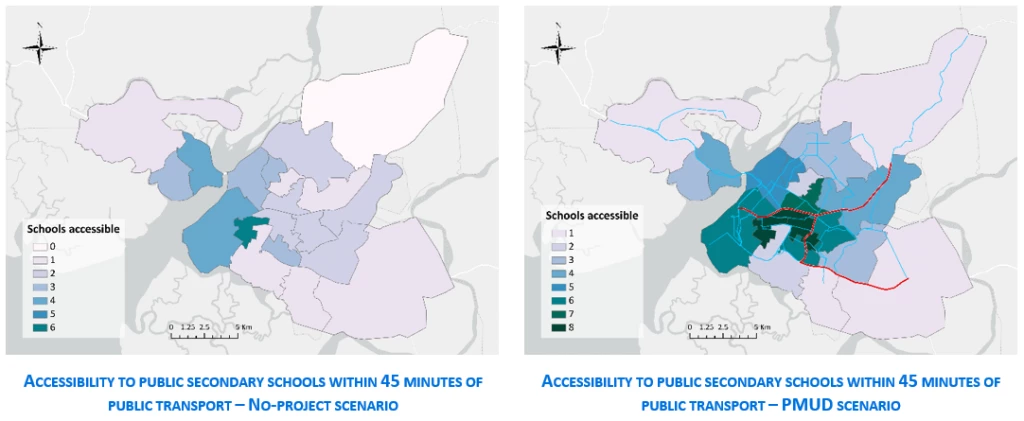 Maps on Schools