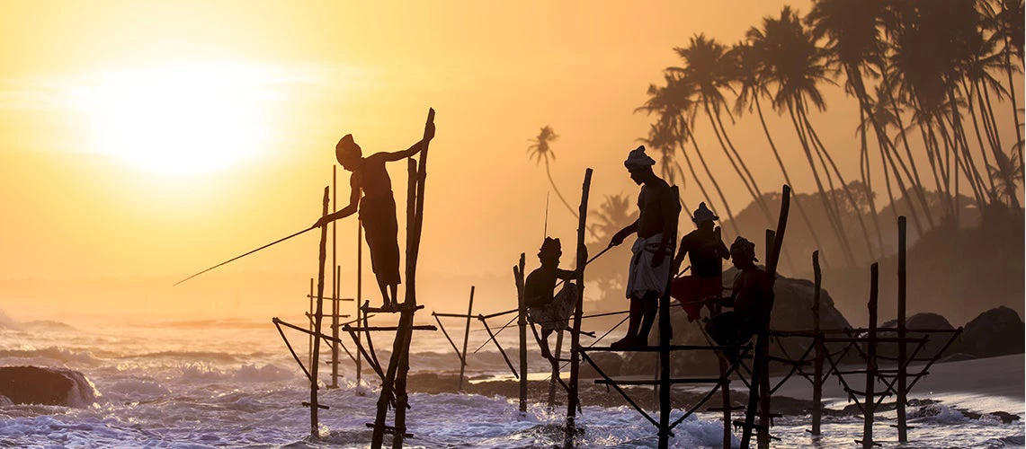 Sri Lanka Stilt-Fisherman