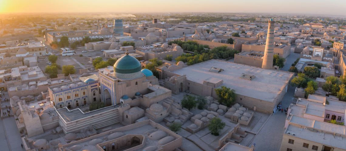 Uzbekistan traditional city Khiva Silk Road