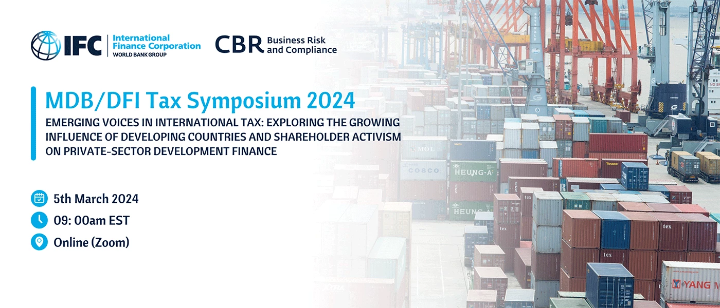 MDB/DFI Tax Symposium 2024