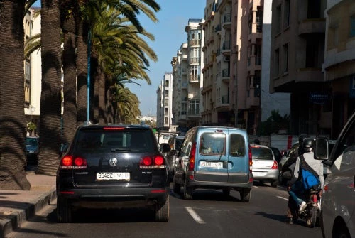 Traffic Jam in Casablanca, Morocco - World Bank l Arne Hoel